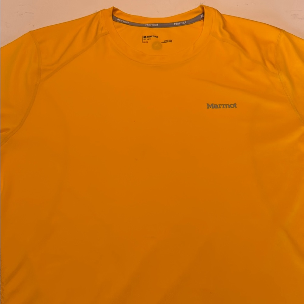 Marmot Men's Yellow Shirt